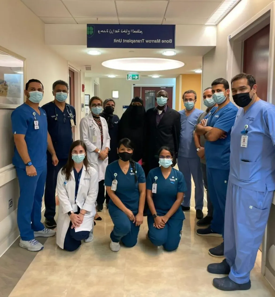 American Hospital Dubai performed the first bone marrow transplant procedure